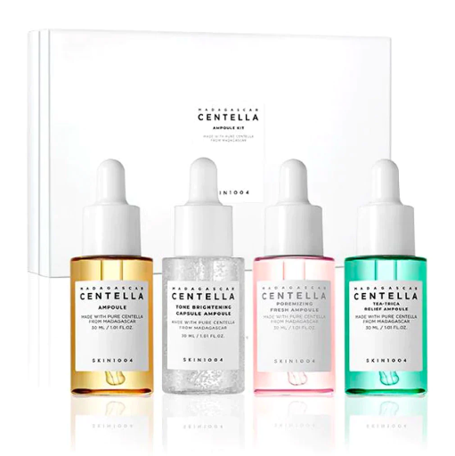 SKIN1004 Madagascar Centella Ampoule Kit (4x30ml)