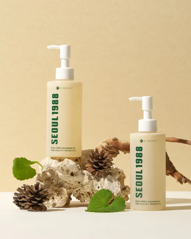 K-SECRET SEOUL 1988 Cleansing Oil : Pine Cica 1% + Probiotics 200ml