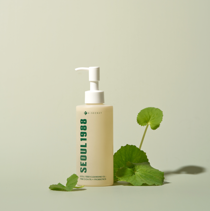 K-SECRET SEOUL 1988 Cleansing Oil : Pine Cica 1% + Probiotics 200ml