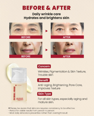 K-SECRET SEOUL 1988 Cream: Retinal Liposome 1% + Fermented Rice 50ml