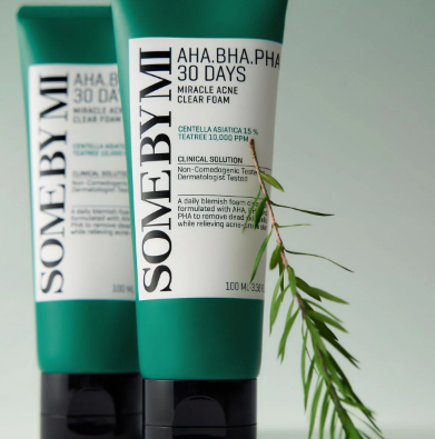 Some By Mi AHA-BHA-PHA 30 Days Miracle Acne Clear Foam 100ml