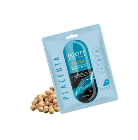 Jigott Placenta Real Ampoule Mask 27ml