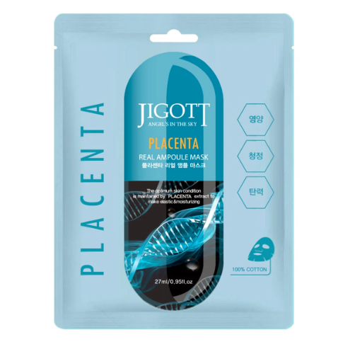 Jigott Placenta Real Ampoule Mask 27ml