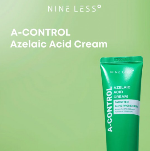 NINE LESS - A Control Azelaic Acid Cream 50ml