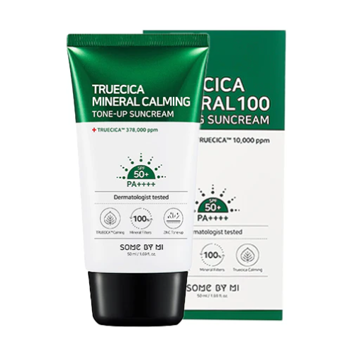 SOME BY MI Truecica Mineral Calming Tone-Up Suncream / SPF50+, PA++++ 50ml