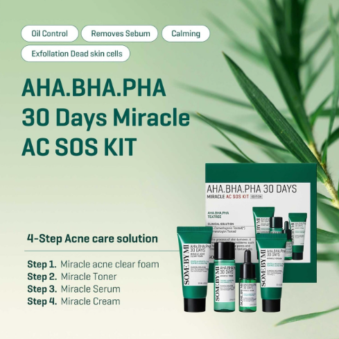 Some By Mi AHA BHA PHA 30 Days Miracle AC SOS Kit