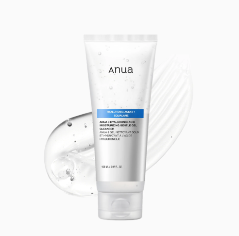Anua 8 Hyaluronic Acid Moisturising Gentle Gel Cleanser 150ml