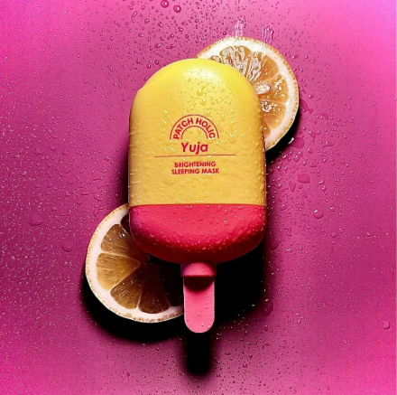 PATCH HOLIC Yuja Brightening Sleeping Mask, 70 ml