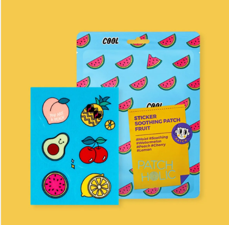 PATCH HOLIC Sticker Soothing Patch Fruit, 12g