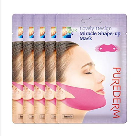 PUREDERM Lovely Design Miracle Shape-up Mask, 1τμχ