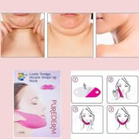 PUREDERM Lovely Design Miracle Shape-up Mask, 1τμχ