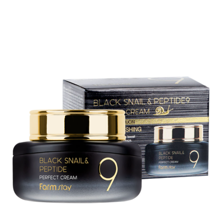 FarmStay Black Snail & Peptide9 Perfect Cream 55ml