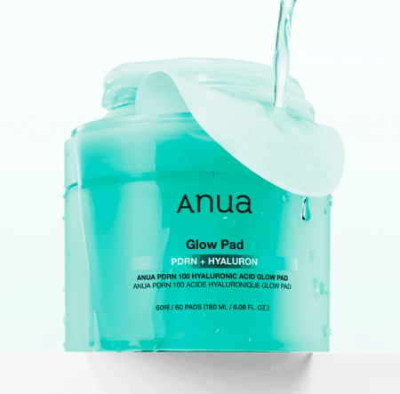 Anua Glow Pad Pdrn + Hyaluron 60pads 180ml