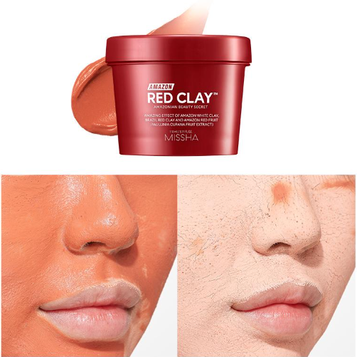 Missha - Amazon Red Clay Pore Mask 110ml
