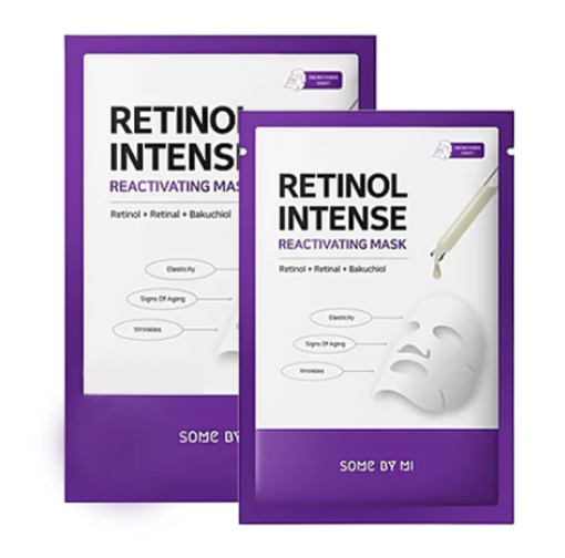 SOME BY MI RETINOL INTENSE REACTIVATING SHEET MASK 22g