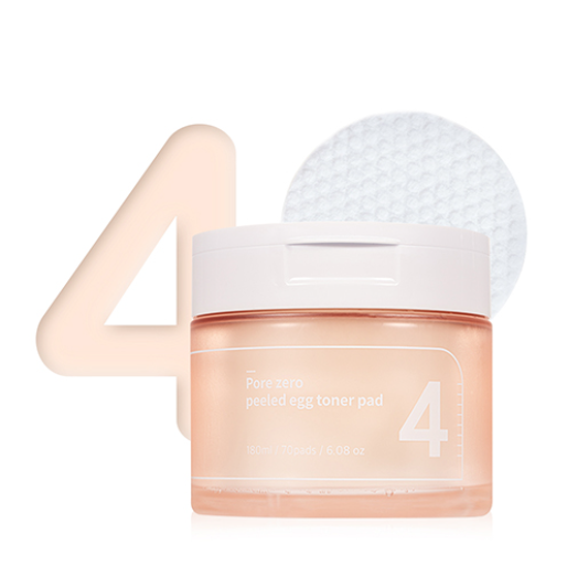 NUMBUZIN N.4 Pore Zero Peeled Egg Toner Pad 190ml