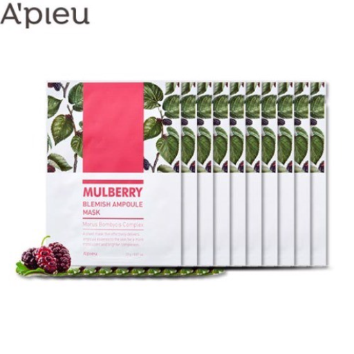 A'pieu Mulberry Blemish Ampoule Mask 23g