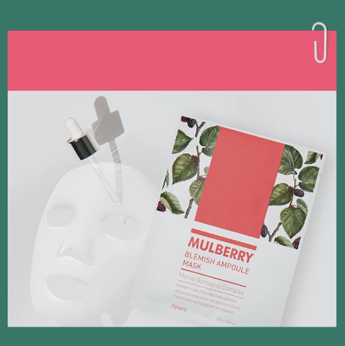 A'pieu Mulberry Blemish Ampoule Mask 23g