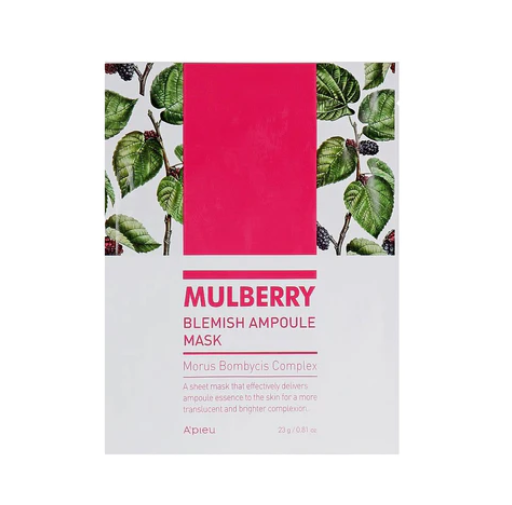 A'pieu Mulberry Blemish Ampoule Mask 23g