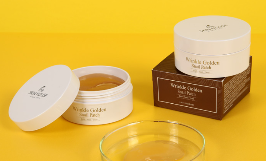 the SKIN HOUSE WRINKLE GOLDEN SNAIL 60τμχ