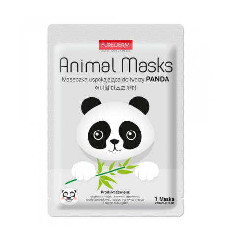Purederm - Animal Mask Panda 21ml