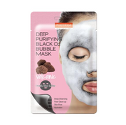 Purederm - Deep Purifying Black O2 Bubble Mask Volcanic 20gr