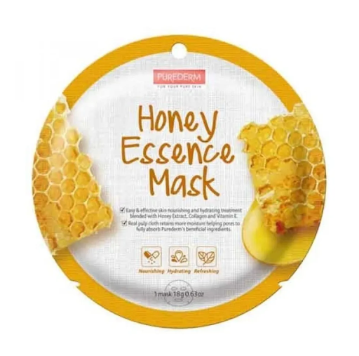 Purederm -  Honey Collagen Mask (circle)18g