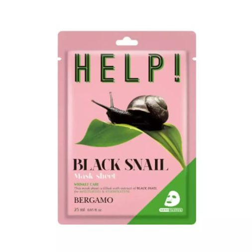 Bergamo - Help Black Snail Mask 25ml