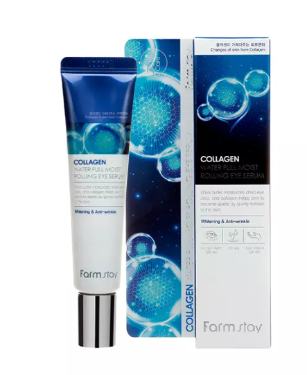 FarmStay Collagen Water Full Moist Rolling Eye Serum 25ml