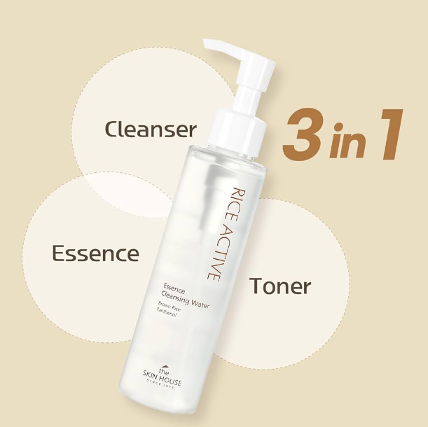 The Skin House Rice Active Essence Cleansing Water 150ml