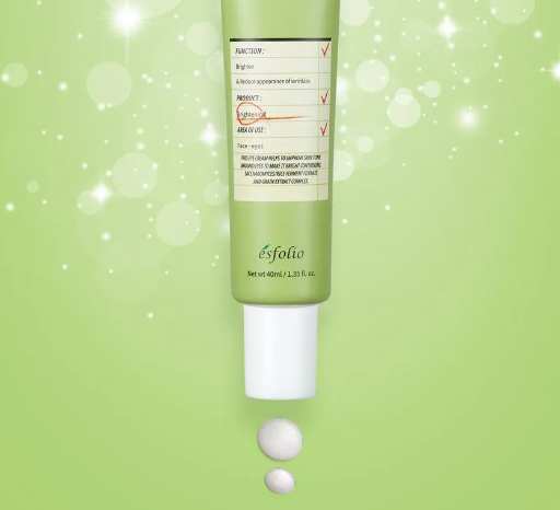 Esfolio Brightening Eye Cream (Rice+Grains forment), 40ml.