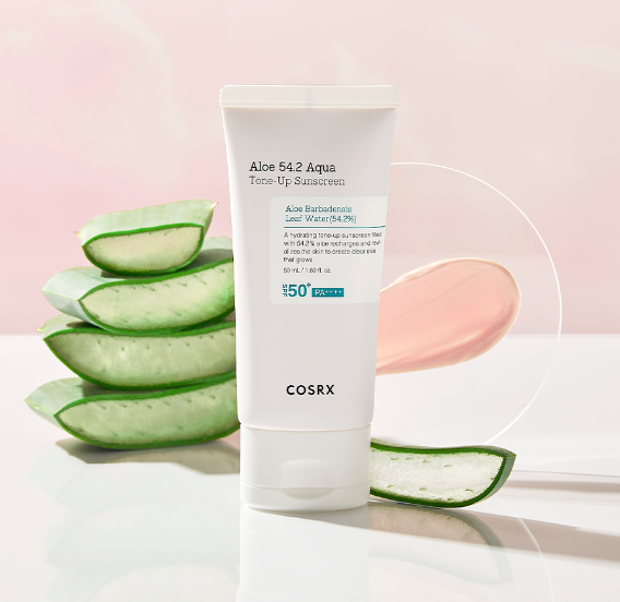 COSRX Aloe 54.2 Aqua Tone-Up Sunscreen SPF50+/PA++++