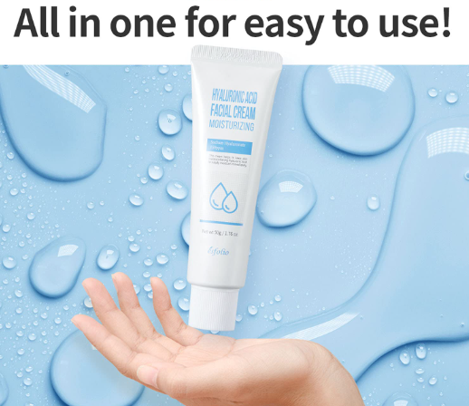 Esfolio Hyaluronic Acid Facial Cream (50 ml)