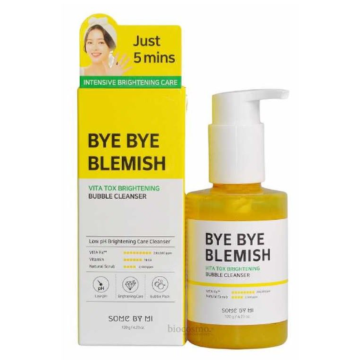 Bye Bye Blemish Vita Tox Brightening Bubble Cleanser 120ml