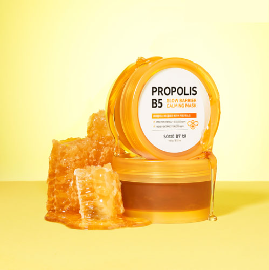 SOME BY MI - Propolis B5 Glow Barrier Calming Mask 100g