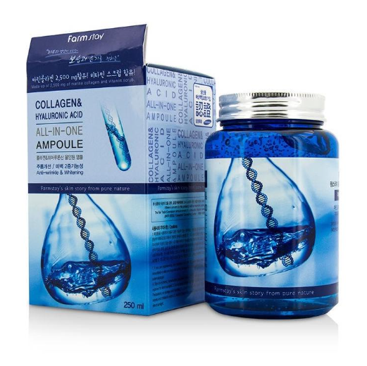 FarmStay Collagen Hyaluronic Acid All-in-One Ampoule 250ml