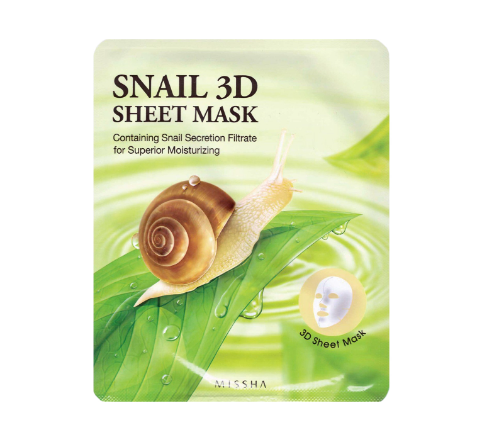 Missha | Snail 3D Sheet Mask
