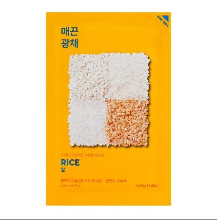 HOLIKA HOLIKA Pure Essence Mask Sheet- Rice 20ml