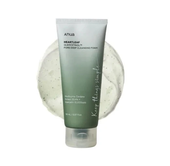 Anua Heartleaf Quercetinol Pore Deep Cleansing Foam 150ml