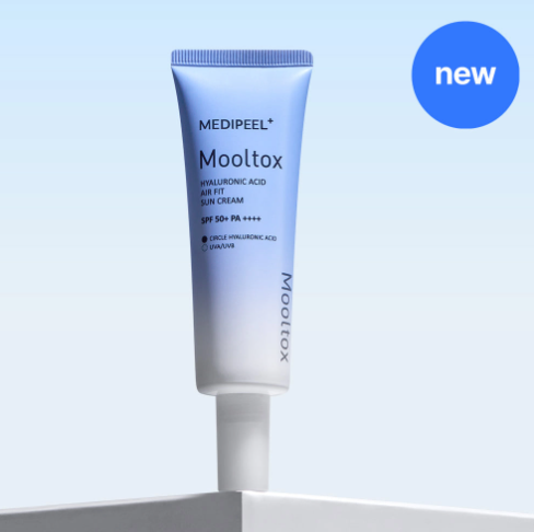 MEDIPEEL - Hyaluronic Acid Mooltox Air Fit Sun Cream SPF50+ PA++++ - 50g