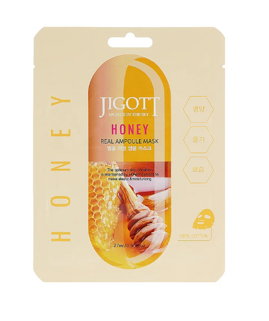 Jigott Honey Real Ampole Mask 27ml