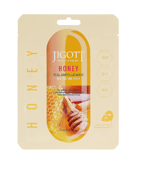 Jigott Honey Real Ampoule Mask 27ml