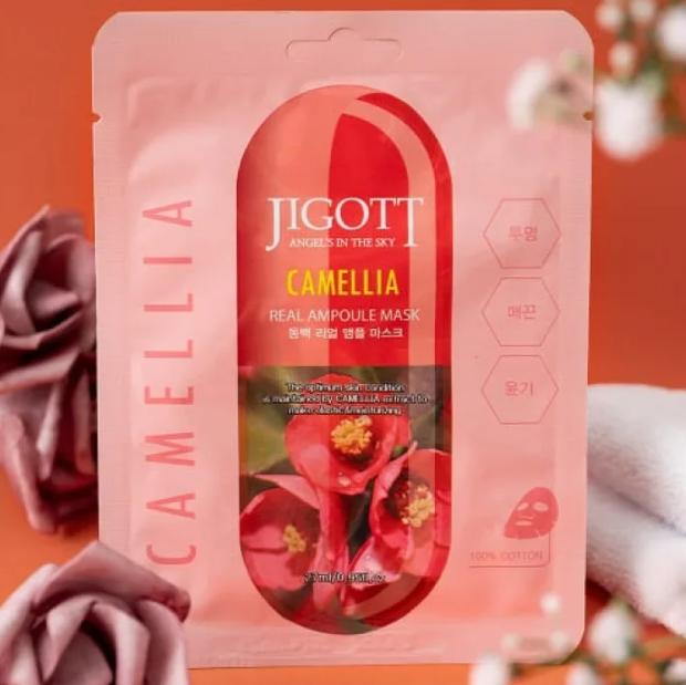 JIGOTT Camellia Real Ampoule Mask 27ml