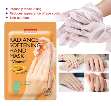 PUREDERM Radiance Softening Hand Mask Vitamin