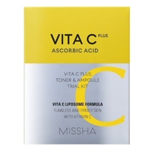 MISSHA Vita C Plus Trial Kit Toner and Ampoule 15 ml, 10 ml