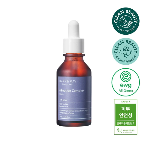 Mary&may 6 Peptide Complex Serum 30ml