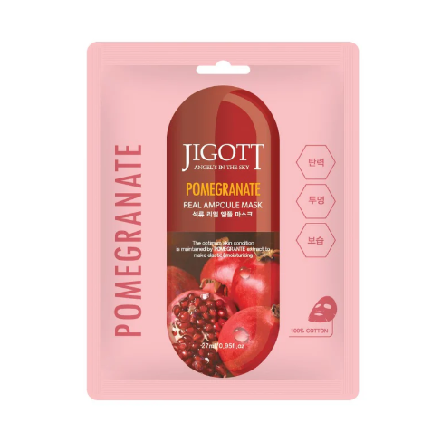 Jigott Pomegranate Real Ampoule Mask 27ml