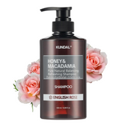 Kundal Honey & Macadamia Pure Natural Shampoo - English Rose 500ml
