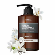 Kundal Honey & Macadamia Pure Natural Shampoo - Amber Vanilla 500ml
