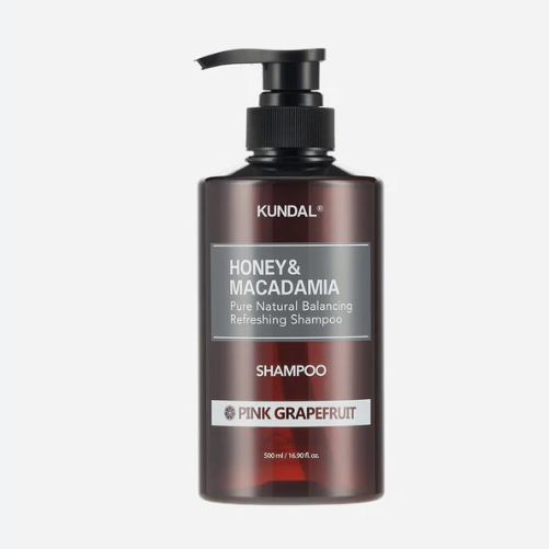 Kundal Honey & Macadamia Pure Natural Shampoo - Pink Grapefruit 500ml